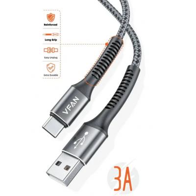 VFan X22 Super Fast 3A USB-A to Type-C  Cable(1M)