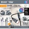 XPower UC100D 1M LED顯示 100W高速傳輸充電 Type-C>Type-C線-