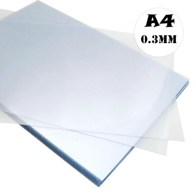 AS #A403G  A4 0.3mm厚透明釘裝膠片(100張裝)
