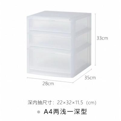 Tenma  A4-23 抽屜文件儲物櫃(2S+1L)