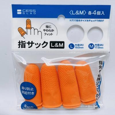 Cess Glad 886678 橙色手指套 L&M Size (共8粒)