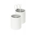 韓國制 Sysmax 34101 CLASSIC PENCIL HOLDER 圓形3格筆筒/筆盅