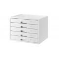 韓國制 Sysmax COLOR CABINET 5 DRAWERS WIDE 五層橫開文件櫃