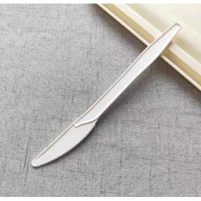 一次性環保玉米淀粉16cm 刀(50隻/包)-可分解餐具