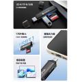 Ulanzi CR1  (Type-C + USB-A) 高質鋁金屬 三合一讀卡器