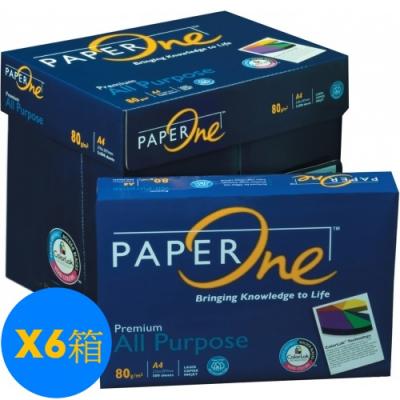 **6箱優惠**Paper One (A4) 80g 影印紙 Copy Paper(5包/箱)