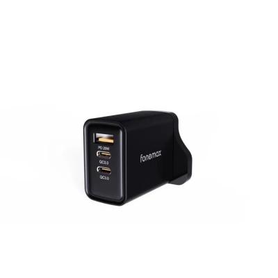 Fonemax FM-UK-45W-2C1U 45W 充電器( 1XUSB-A+1XUSB-C )-符合機電工程署認證