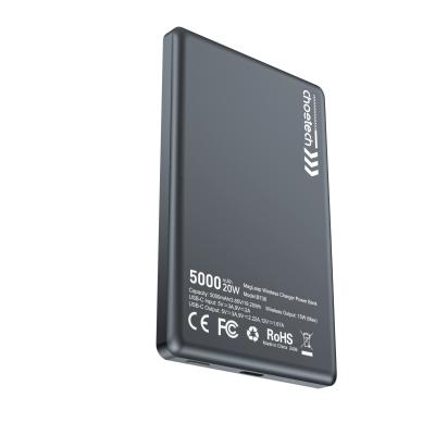 Choetech B738 PD20W 5000mAh Ultra-Thin 磁吸式行動電源