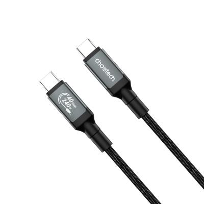 Choetech USB4.0 GEN3 240W 8K 連接線-1.2M