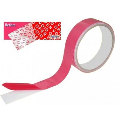 Bantex 18830-09 "OPEN VOID" Security Tape25mmX10M