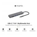 Mophie 409910268  USB-C 7合1 多媒體擴充器