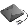 Choetech Type-C/USB 2合1外置DVD燒錄器 