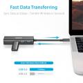 Choetech U02 4合1 USB-C 轉 RJ45 集線器