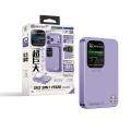 Myth MY25 3合1 PD20W Q12移動電源10000mAh(磁吸15W,1.8寸特大TFT顯示屏)(3C可追溯二維碼)