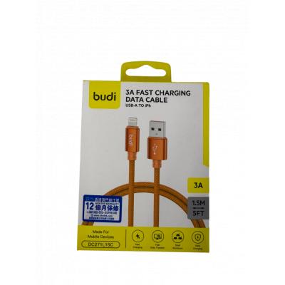 Budi DC271L15C 3A USB to Lightning Cable 1.5M