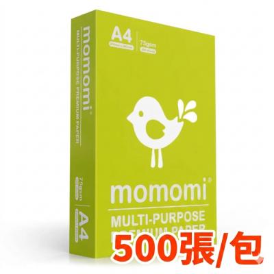 Momomi  75G (A4) Copy Paper 特白影印紙-(500張/包)-包裝