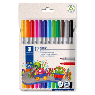 Staedtler Noris 320 C12 Fibre-tip pen 雙頭水彩筆 (12色)