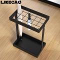 Likecao MT-3 金屬焗漆雨傘架-12格+24勾(大型)