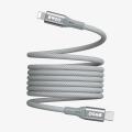 BWOO X311CL Type-C to Lighning 27W(480Mbps) 磁吸自收納式充電傳輸線-1M