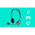 Logitech H110 立體聲耳機麥克風(3.5mm Plug)