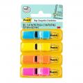 3M 683-4ABX (11.9x43.2mm) 迷你旗仔-4色螢光色(140's)