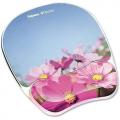 Fellowes CRC91790 Microban 抗菌防護水晶o者喱滑鼠墊（花朵圖案款式）